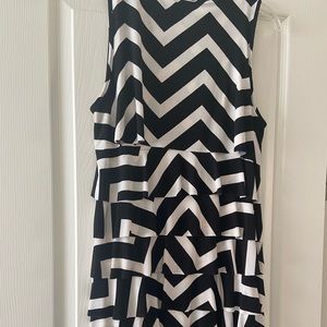 Super slimming ruffle dress